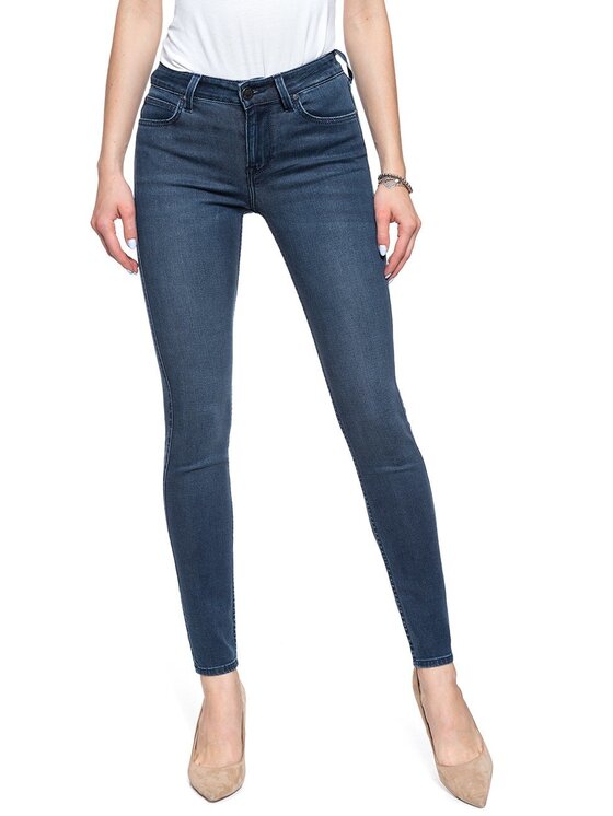 Lee Lee Jeansy JODEE Niebieski Skinny Fit