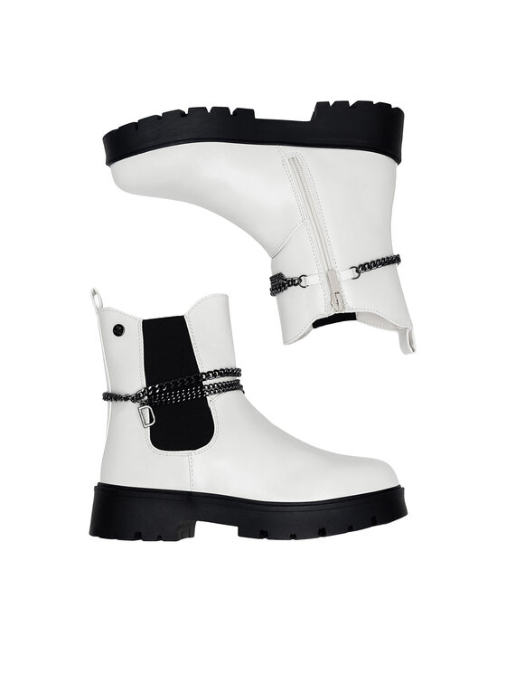 DeeZee DeeZee Stivaletti CM231117-1 Bianco
