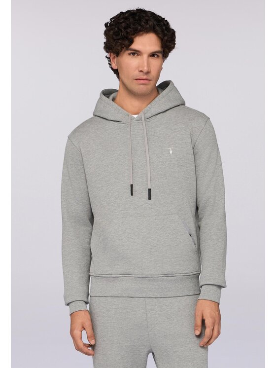 Trussardi Trussardi Felpa G8078500067N013 Grigio Regular Fit
