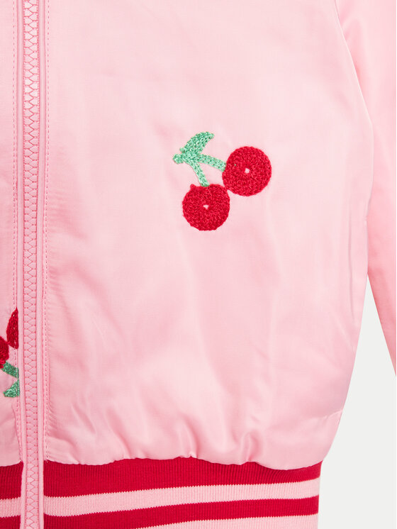 OVS OVS Kurtka bomber 1970519 Różowy Regular Fit