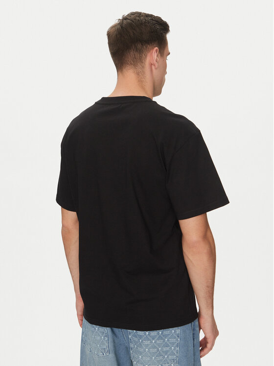 Karl Kani Karl Kani Тишърт Woven Signature Heat 60300355 Черен Regular Fit