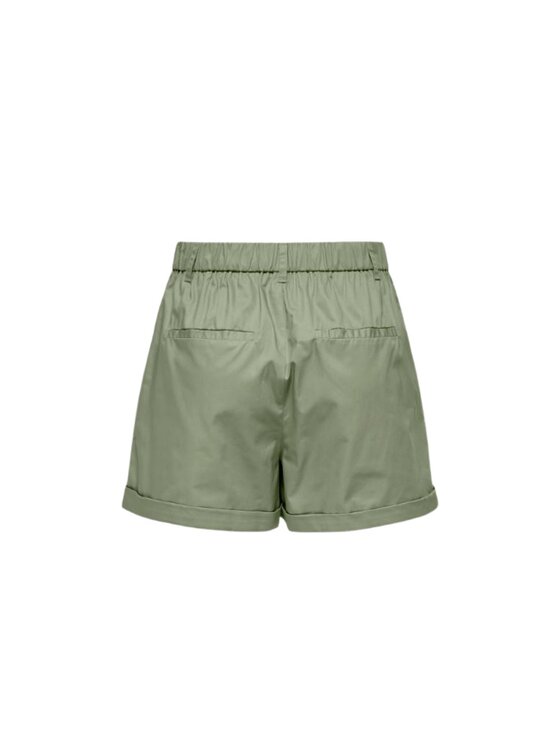 ONLY ONLY Pantaloncini di tessuto Pantalone onlzora hw chino Verde Regular Fit