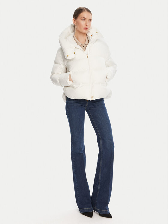 PINKO PINKO Зимно яке 101602 A2P6 Бял Regular Fit