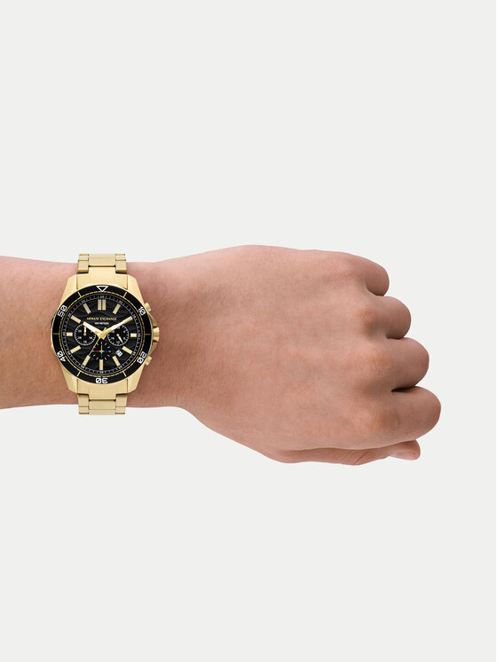 Armani Exchange Armani Exchange Zegarek Spencer AX1958 Złoty
