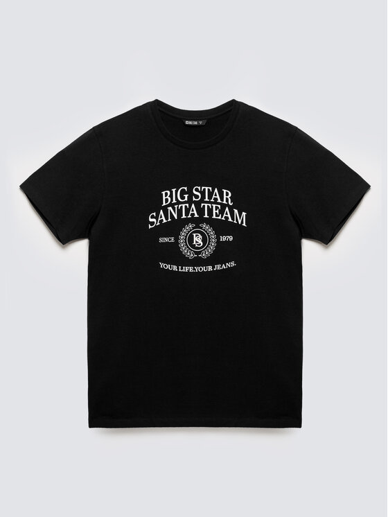 BIG STAR BIG STAR T-Shirt MARR Czarny Basic Fit