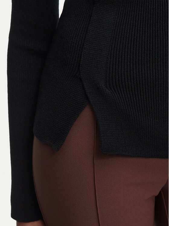 Rinascimento Rinascimento Džemperis CFM0012355003 Melns Slim Fit