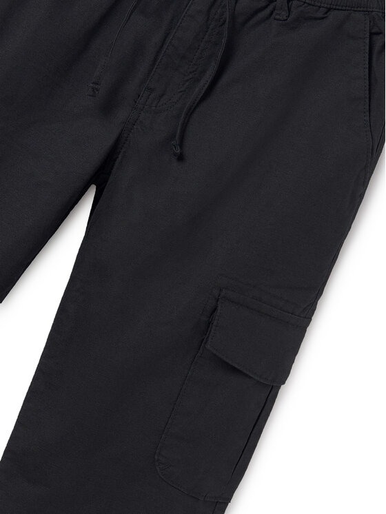 Mayoral Mayoral Штани з тканини 6526 Чорний Regular Fit