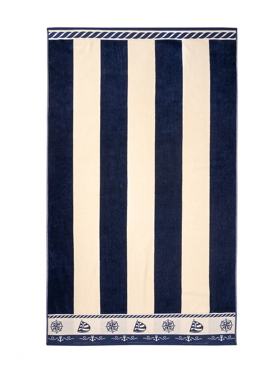 Feba Feba Telo da spiaggia RK-892 Blu scuro