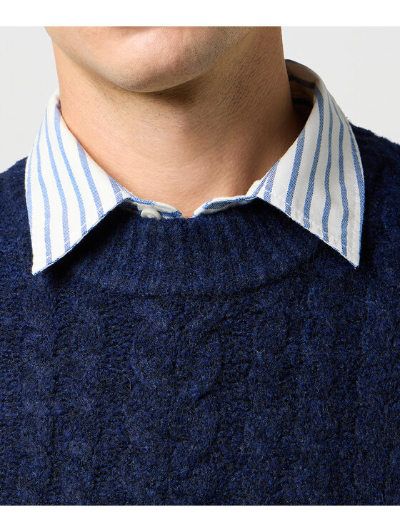 Wrangler Wrangler Maglione 112371654 Blu scuro Regular Fit