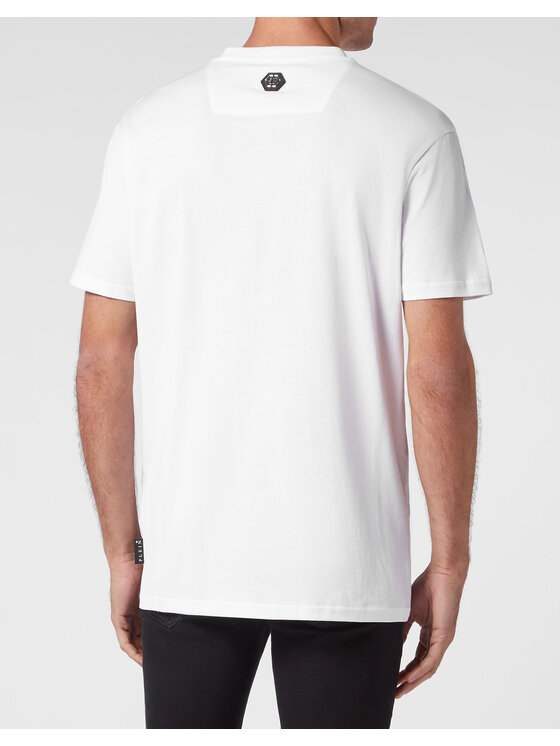 PHILIPP PLEIN PHILIPP PLEIN Tričko 1143 Biela Regular Fit