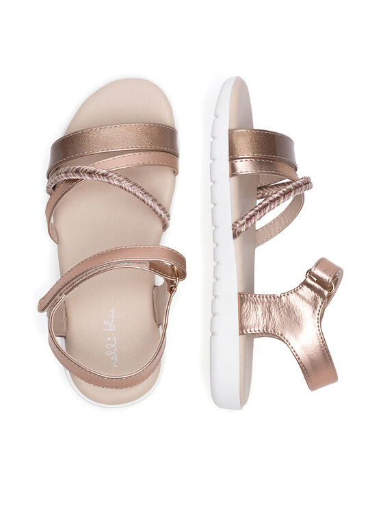 Nelli Blu Nelli Blu Sandalen CM230905-5 Goldfarben