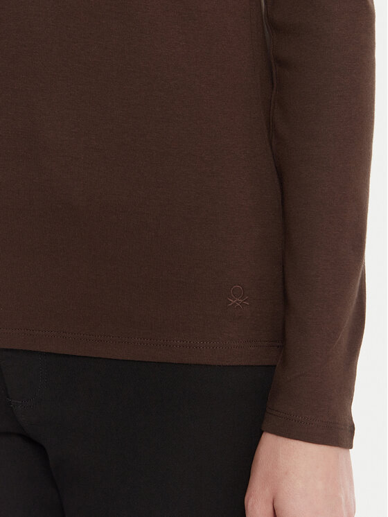 United Colors Of Benetton United Colors Of Benetton Palaidinė 3GA2E16F9 Ruda Regular Fit
