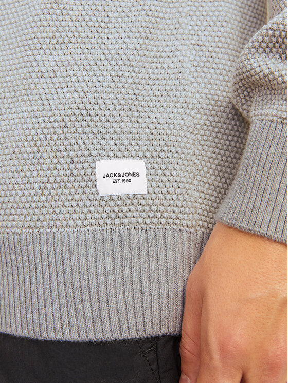 Jack&Jones Jack&Jones Maglione Globe 12258139 Grigio Regular Fit