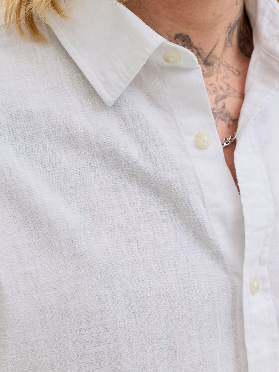Jack & Jones Jack & Jones Сорочка Summer 12289160 Білий Regular Fit