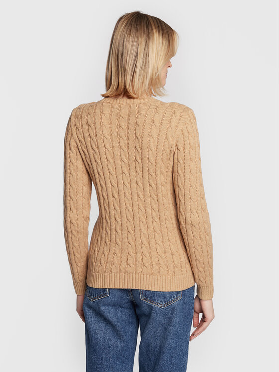 LAUREN RALPH LAUREN Lauren Ralph Lauren Džemperis 200881875008 Bēšs Regular Fit