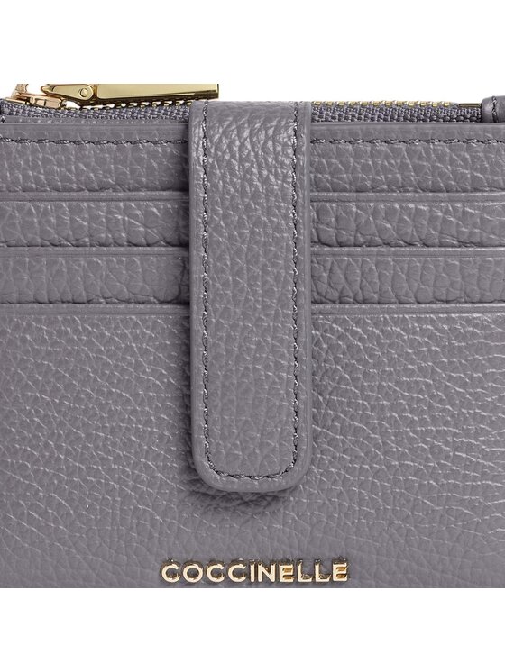 Coccinelle Coccinelle Portafoglio Metallic 1001 Grigio