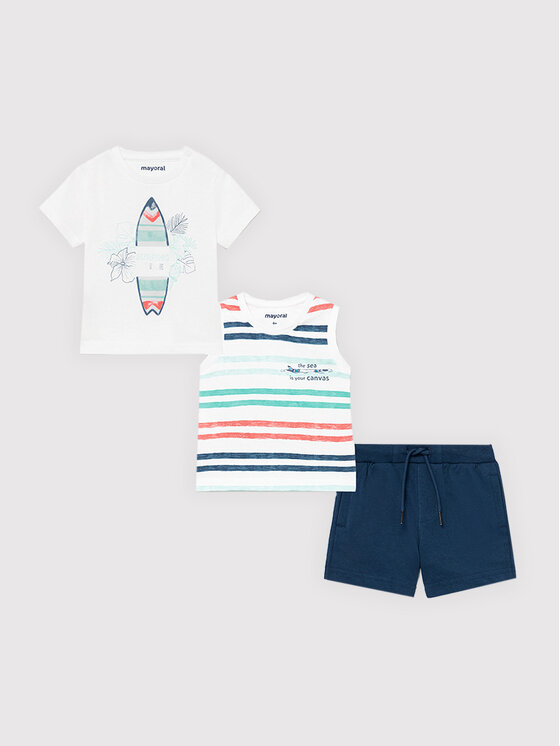 Completo T-shirt, top e pantaloncini 1672
