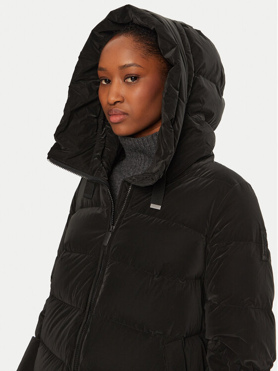 Bomboogie Bomboogie Μπουφάν πουπουλένιο GW6012TGLP4 Μαύρο Regular Fit