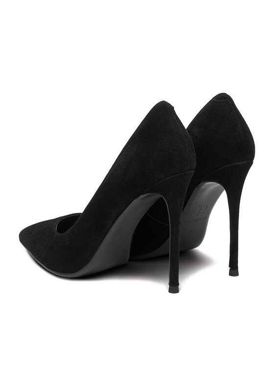 Eva Minge Eva Minge Pantofi cu toc subțire EO-ELAINA-E134-20A Negru