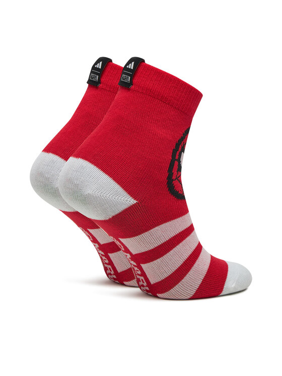 adidas adidas Kõrgete lastesokkide komplekt (3 paari) Marvel Spider-Man JG5787 Punane