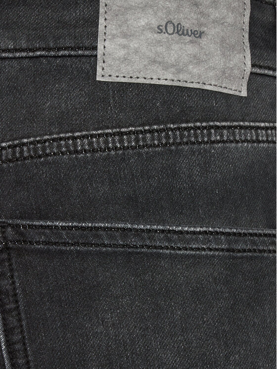 s.Oliver s.Oliver Pantaloni scurți de blugi 2142318 Gri Regular Fit