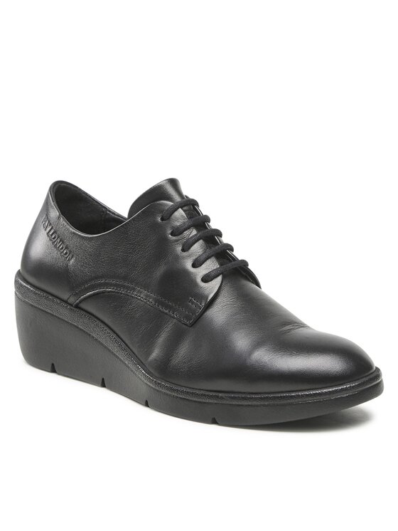 Fly London Pantofi Nepefly P601548004 Negru La Reducere si Transport Gratuit Femei 2023-09-28
