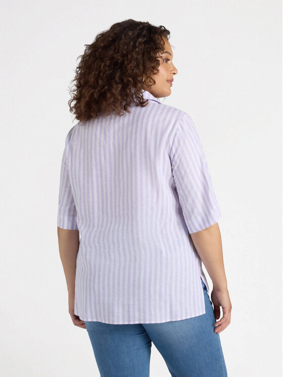 Fiorella Rubino Fiorella Rubino Koszula 5128T001372N0S1 Fioletowy Regular Fit
