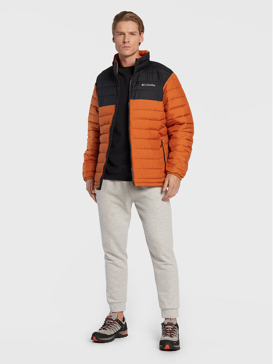 Columbia Columbia Зимно яке Powder Lite 1698001 Оранжев Regular Fit