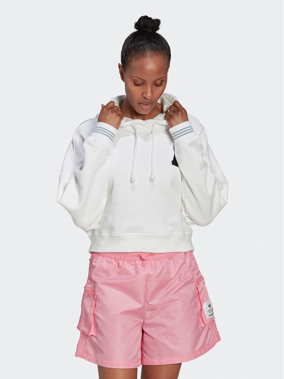 adidas adidas Majica dugih rukava Disney HL9055 Bijela Loose Fit