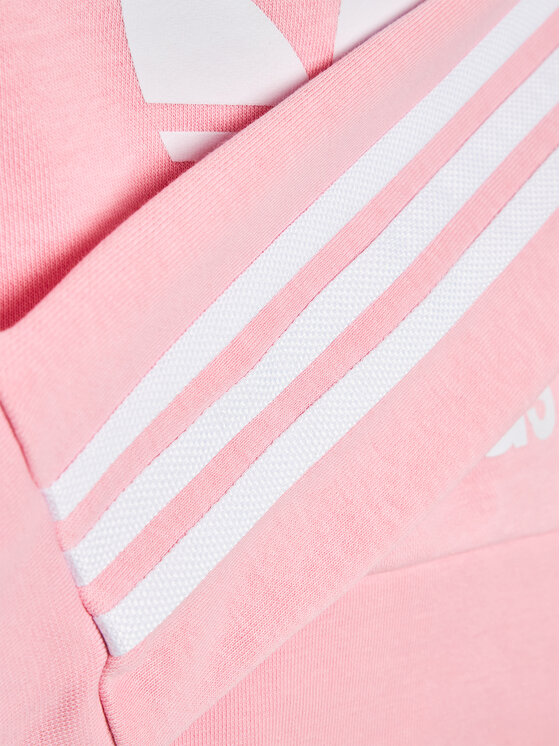 adidas adidas Світшот adicolor Cropped HD2008 Рожевий Loose Fit