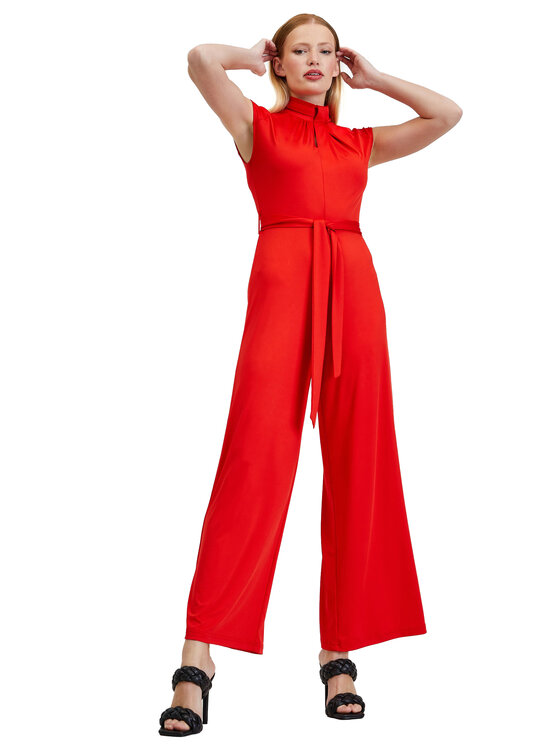 Orsay Orsay Kombinezon 451091330000__S Czerwony Regular Fit