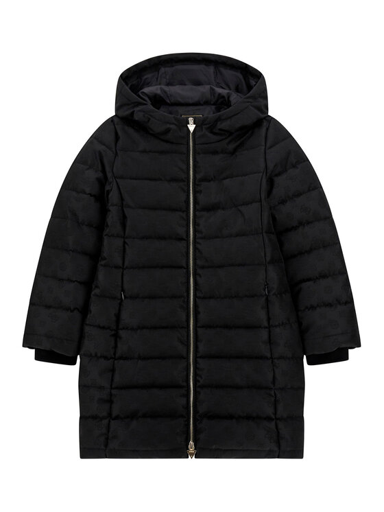 Guess Guess Wintermantel J5BL23 WI140 Schwarz Regular Fit