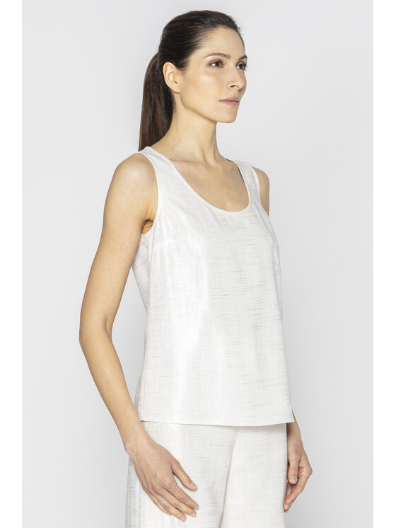 Deni Cler Milano Deni Cler Milano Top W-DC-0007-E2-N7-31-1 Różowy Regular Fit