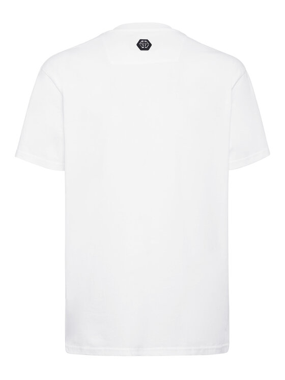 PHILIPP PLEIN PHILIPP PLEIN T-Shirt 10523 Biały Regular Fit