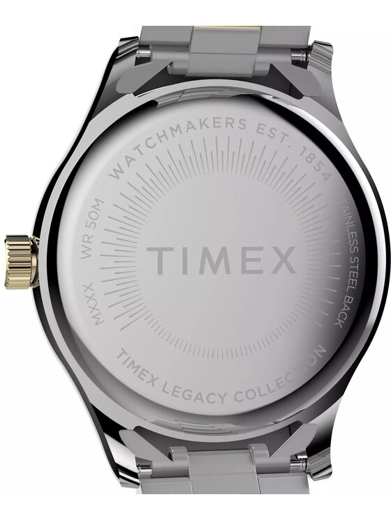 Timex Timex Zegarek TW2W85500 Srebrny
