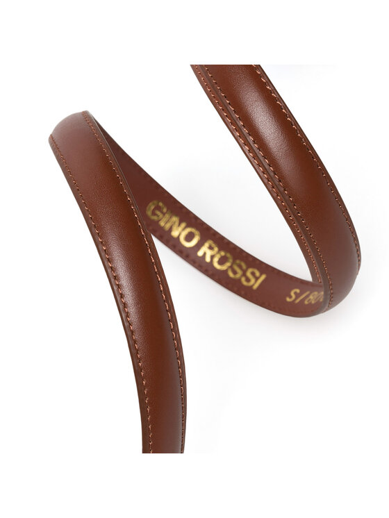 Gino Rossi Gino Rossi Pasek Damski BLYL23005 Brązowy