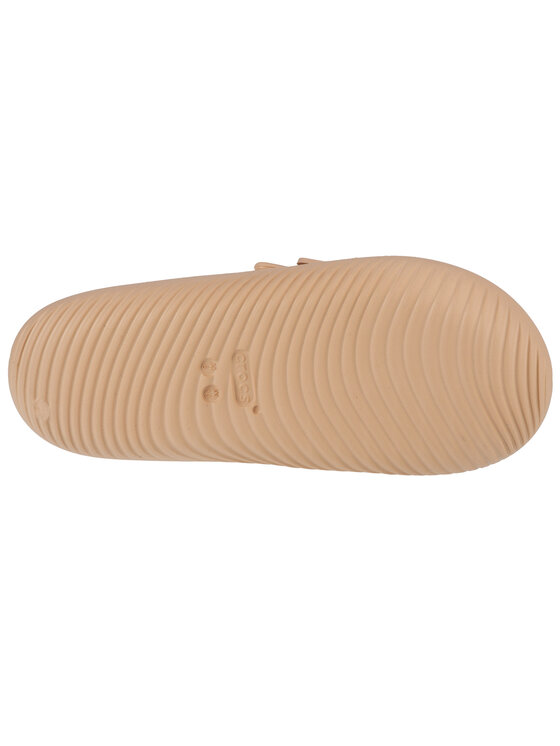 Crocs Crocs Klapki Mellow Luxe Recovery Slide Beżowy