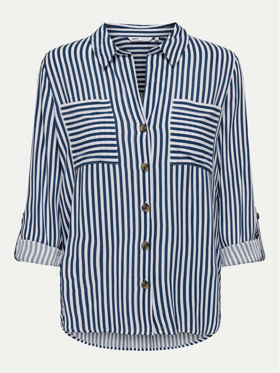 ONLY ONLY Camicia Yasmin 15281677 Blu Standard Fit