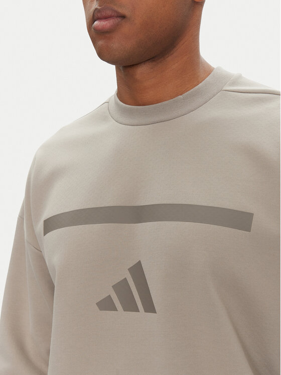 adidas adidas Majica dugih rukava Z.N.E. JP0383 Bež Loose Fit