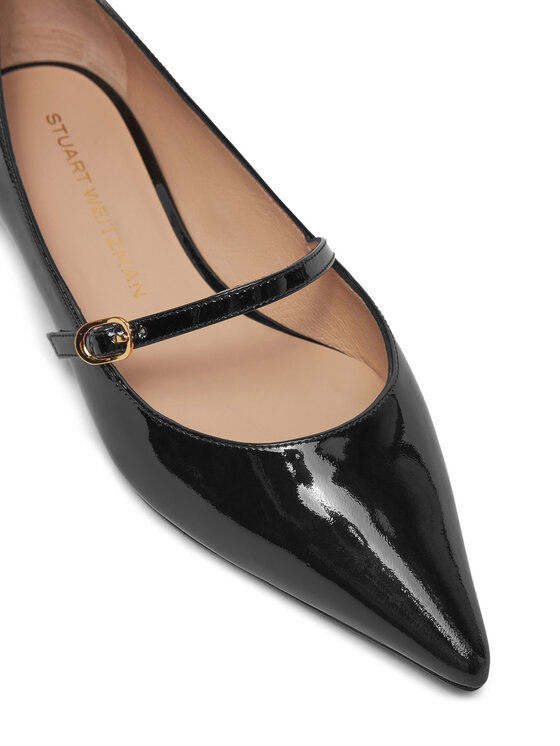 Stuart Weitzman Stuart Weitzman Półbuty Emilia Mary Jane Fla SH288 Czarny