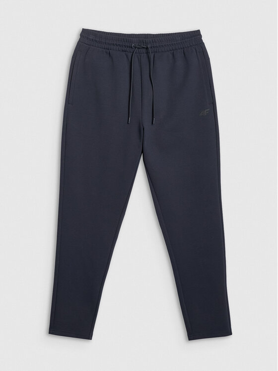 4F 4F Spodnie dresowe ESSENTIAL 2 Granatowy Regular Fit