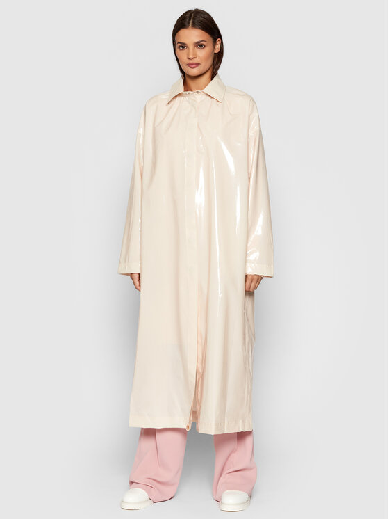 Remain Remain Яке за дъжд Hana RM672 Бежов Loose Fit
