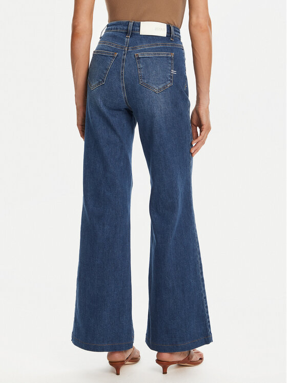 ViCOLO ViCOLO Džínsy DD5078 Modrá Wide Leg