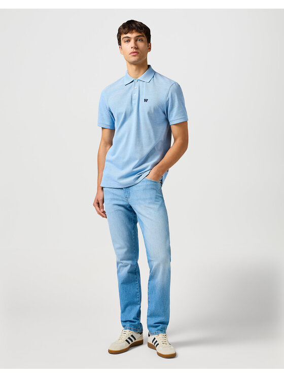 Wrangler Wrangler Jeansy TEXAS SLIM Niebieski Slim Fit