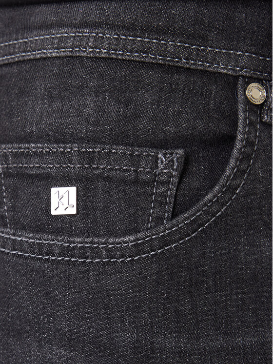 KARL LAGERFELD KARL LAGERFELD Traperice 265501 500843 Crna Slim Fit
