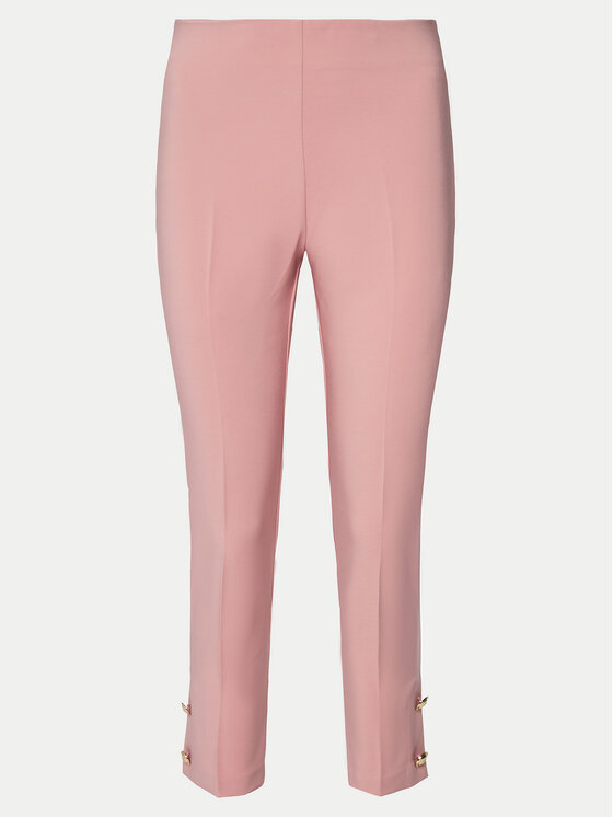 Rinascimento Rinascimento Штани з тканини CFC0122858003 Рожевий Regular Fit