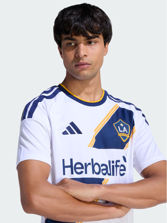 adidas adidas Koszulka techniczna LA Galaxy Biały Slim Fit