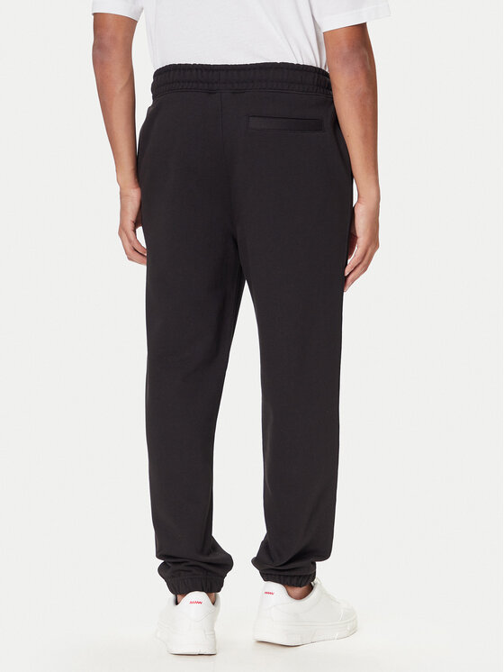 HUGO HUGO Долнище анцуг Nyrotro 50549779 Черен Loose Fit