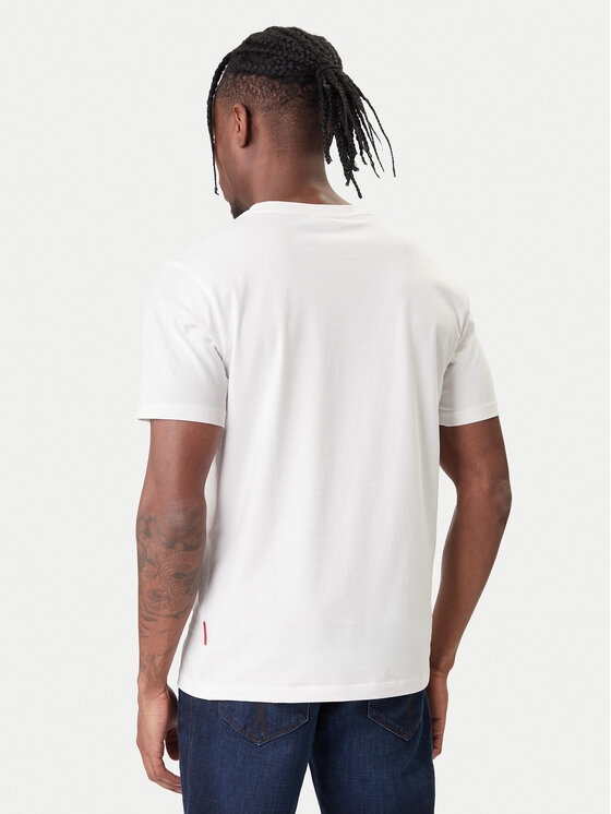 JOOP! Jeans JOOP! Jeans Majica 32Alphis 10011152 30045926 Écru Modern Fit