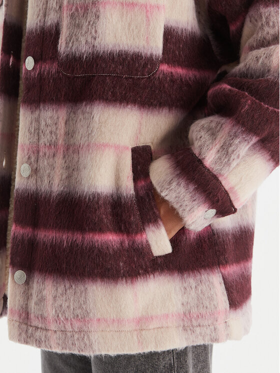 Roxy Roxy Prehodna jakna Passage Of Time ERJJK03670 Bordo rdeča Relaxed Fit